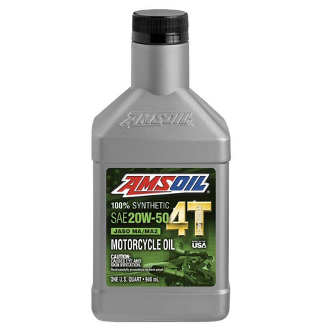 SAE 20W-50 100% Synthetic Performance Motorcycle Oil
